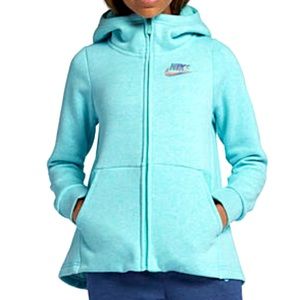 Nike Girls sweatshirt fleece jacket Full-Zip Hoodie
Size XL